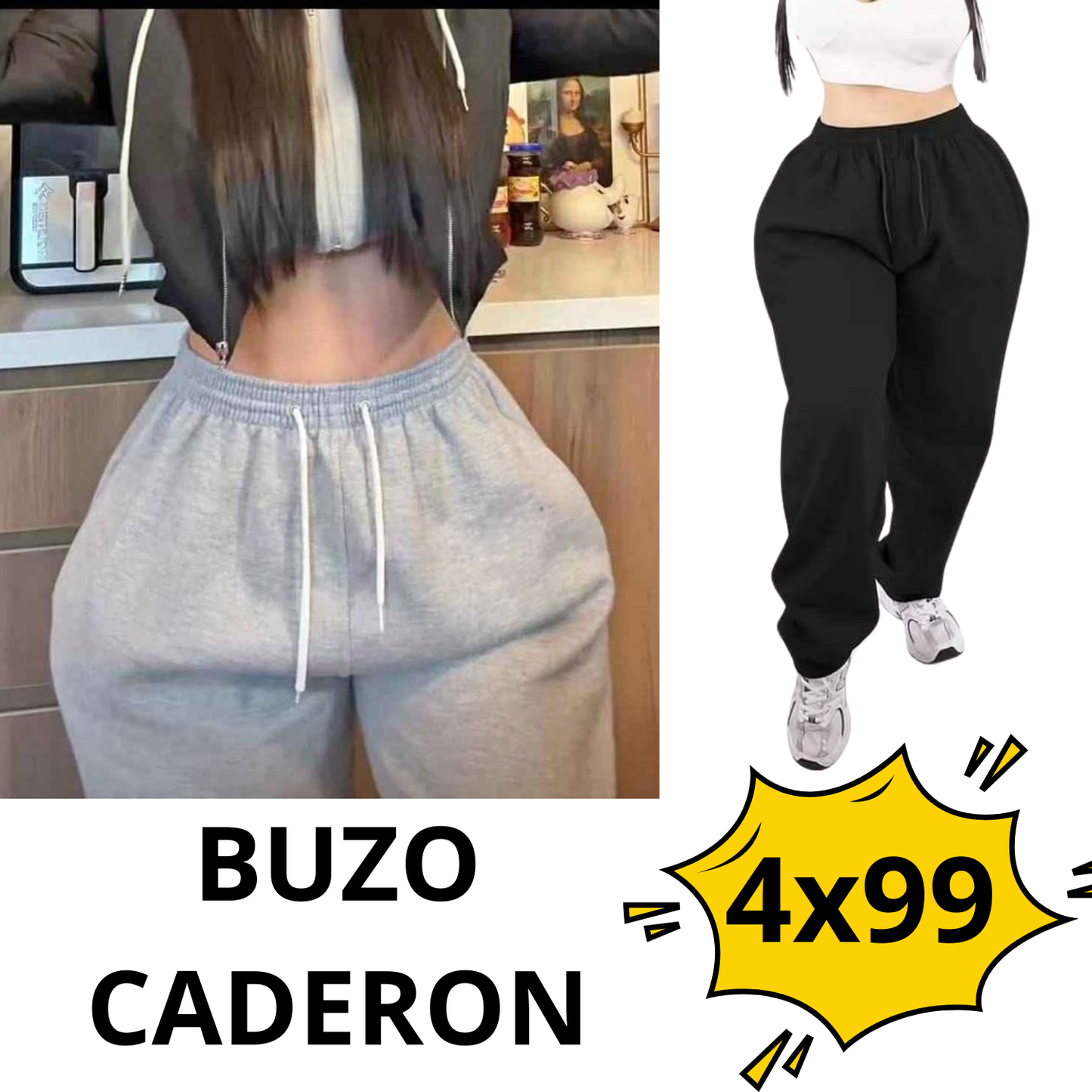 JOGGERS CADERON DAMA 4x99 Soles , Pagalo al recibir🎁😎