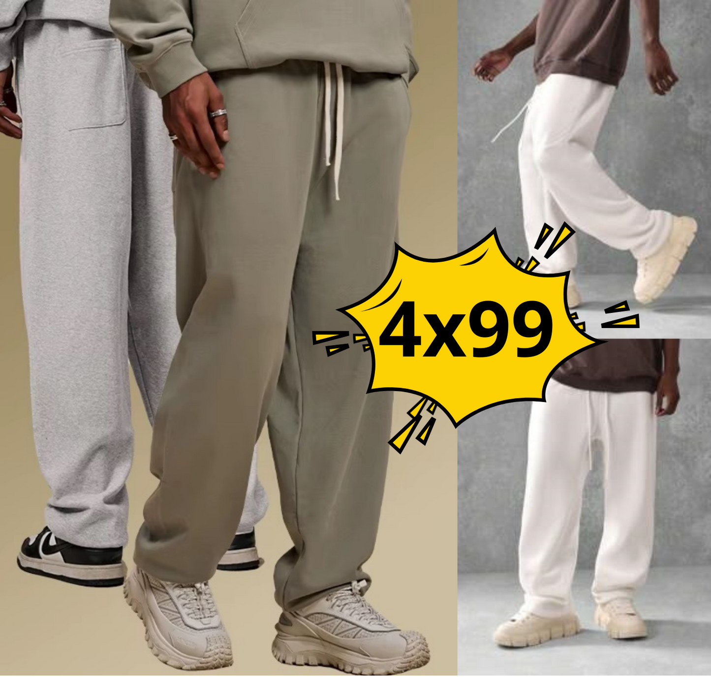 JOGGERS 4x99 Soles , Pagalo al recibir🎁😎