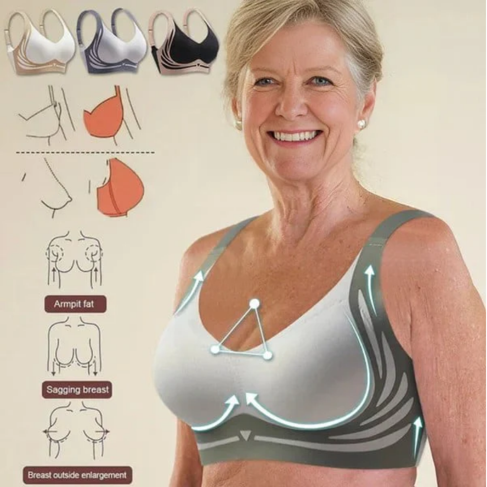 Sujetador Push-Up sin Aros | Realce Natural y Comodidad OFERTA 4x1 + Envio GRATIS