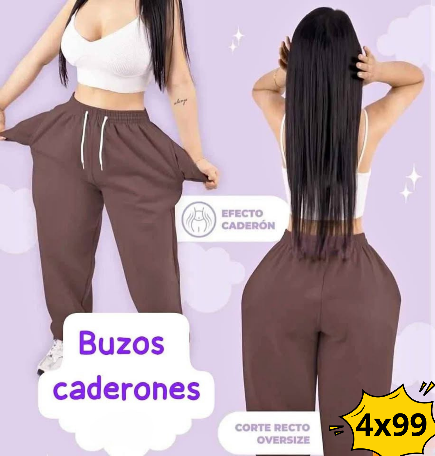 JOGGERS CADERON DAMA 4x99 Soles , Pagalo al recibir🎁😎