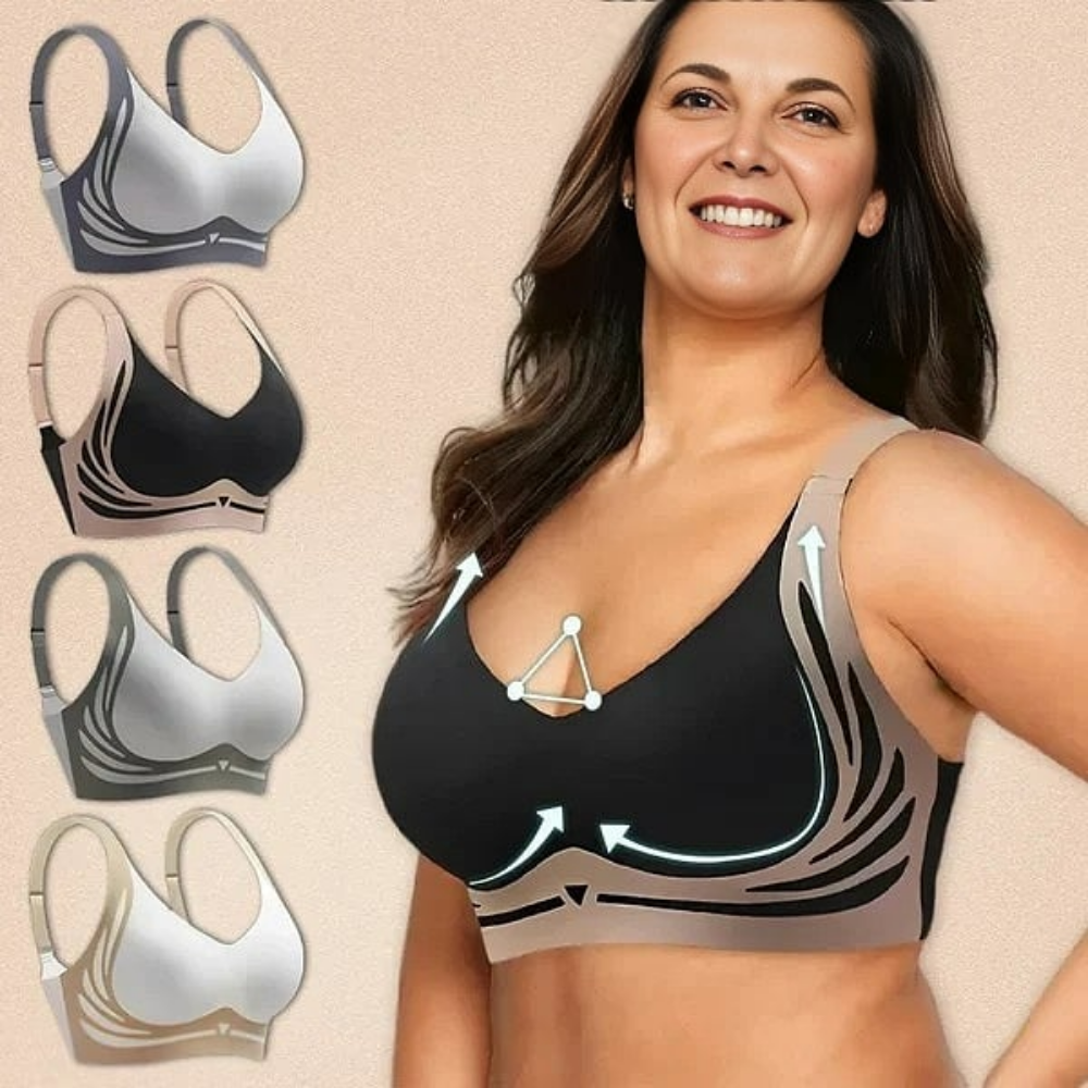 Sujetador Push-Up sin Aros | Realce Natural y Comodidad OFERTA 4x1 + Envio GRATIS