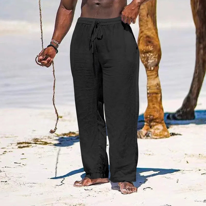 "Liquidación Exclusiva: 4x99 Pantalones de Lino por Tiempo Limitado 🚨