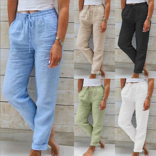 "Liquidación Exclusiva: 5 Pantalones de Lino por Tiempo Limitado a 99 🚨"