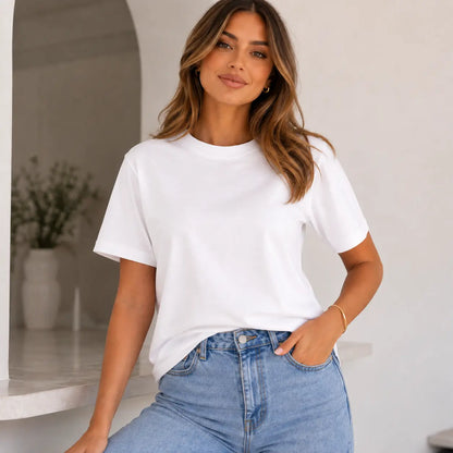 (Kit com 4) Blusas T-Shirt Femininas | PROMOÇÃO PRÉ VERÃO