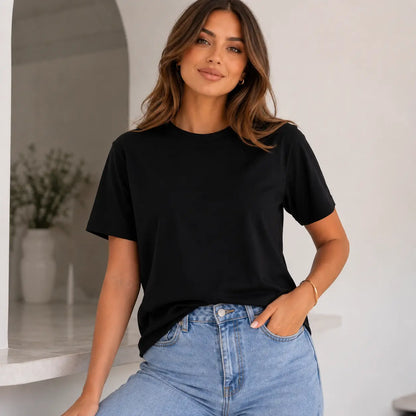 (Kit com 4) Blusas T-Shirt Femininas | PROMOÇÃO PRÉ VERÃO