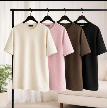 (Kit com 4) Blusas T-Shirt Femininas | PROMOÇÃO PRÉ VERÃO