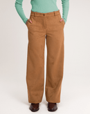 Calça Reta Alpinea Caramelo