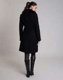 Casaco Lã Natural Varese Pelo com forro de fleece Preto - Tricote Modas