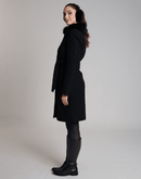 Casaco Lã Natural Varese Pelo com forro de fleece Preto - Tricote Modas