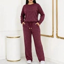 Conjunto Tricot Elegância Premium (Blusa + Calça) | Coleção Inverno