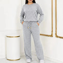 Conjunto Tricot Elegância Premium (Blusa + Calça) | Coleção Inverno