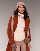 Gorro Tricot Calone Soft Bege Bruma - Tricote Modas