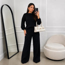 Kit com 3 Conjunto Canelado em Tricot Paty [LIQUIDAÇÃO DE INVERNO]