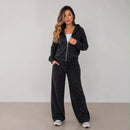 (KIT COM 4) Conjuntinho Feminino em Malha Ribana - LIQUIDAÇÃO DE INVERNO