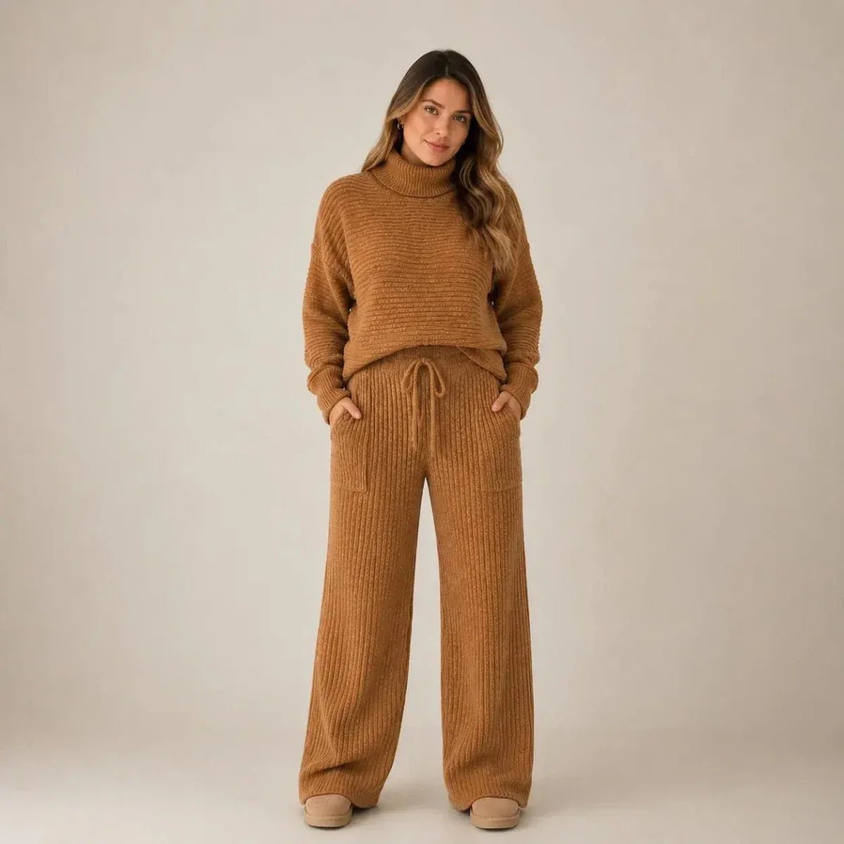 (KIT COM 3) Conjunto Tatiana de Tricot Mousse [LIQUIDAÇÃO DE INVERNO] - Tricote Modas