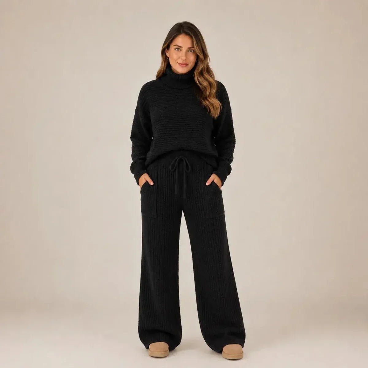 (KIT COM 3) Conjunto Tatiana de Tricot Mousse [LIQUIDAÇÃO DE INVERNO] - Tricote Modas