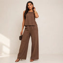 Kit com 3 Conjuntos Feminino em Linho Premium - 40%OFF