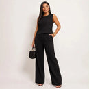 Kit com 3 Conjuntos Feminino em Linho Premium - 40%OFF
