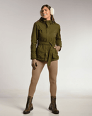 Legging Tricot Invernada Stripe Bege Bruma - Tricote Modas
