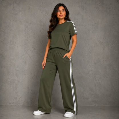 (Kit com 2) Conjunto Feminino Moletinho Premium - 70%OFF