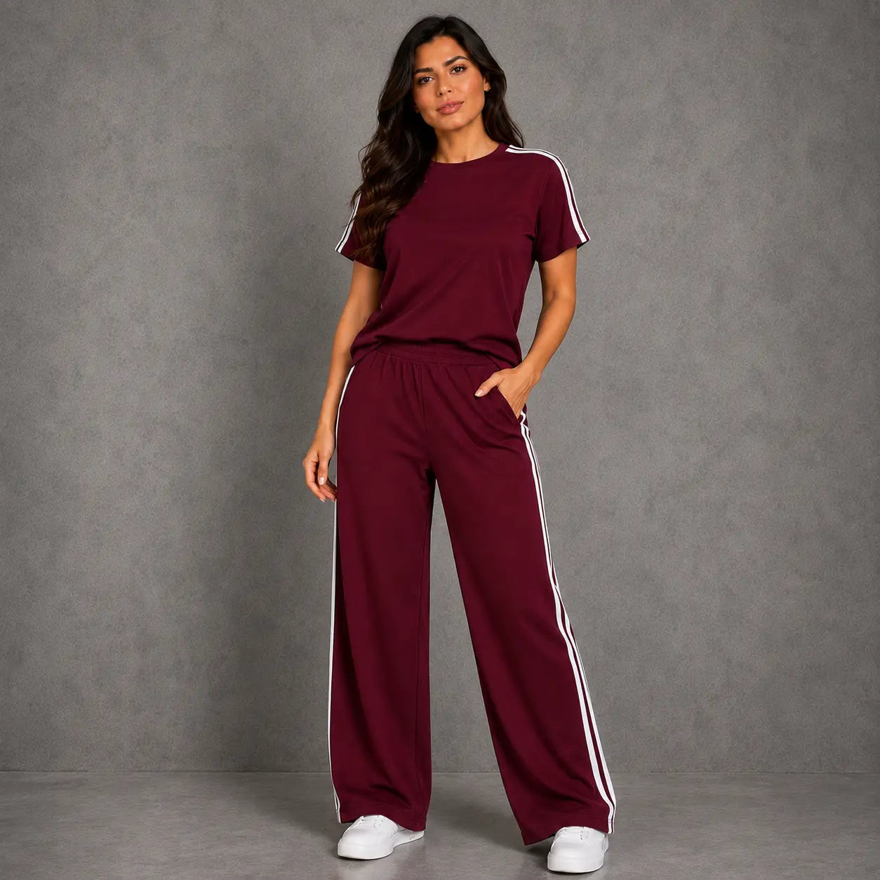 (Kit com 2) Conjunto Feminino Moletinho Premium - 70%OFF