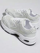 Sodalemon Novos Tênis Esportivos Casuais Femininos Estilo Preppy Tênis Chunky - Tricote Modas